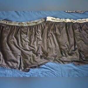 2 New Balance Men's Black Boxer Briefs